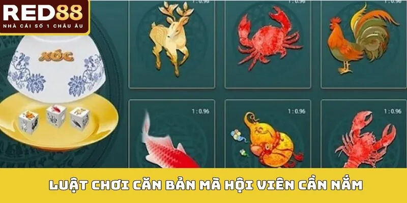Bầu Cua – Hướng Dẫn Cách Chơi Và Mẹo Thắng 2026 Tại Red88 3 Luật chơi căn bản mà hội viên cần nắm