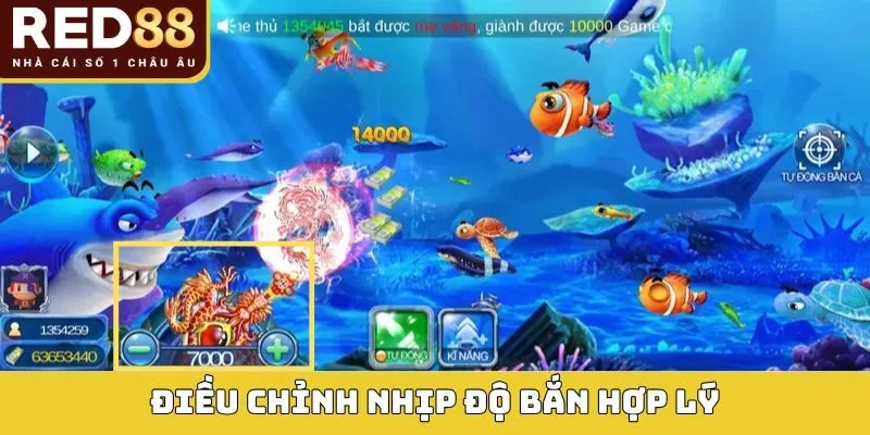 Nỏ Bắn Cá Red88 – Bí Quyết Sử Dụng Đạt Hiệu Quả Cao Nhất 4 Điều chỉnh nhịp độ bắn hợp lý